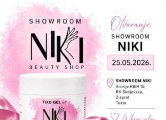 Beauty Shop Niki otvara novu poslovnicu u Tuzli 25. maja Beauty Shop Niki otvara novu poslovnicu u Tuzli 25. maja