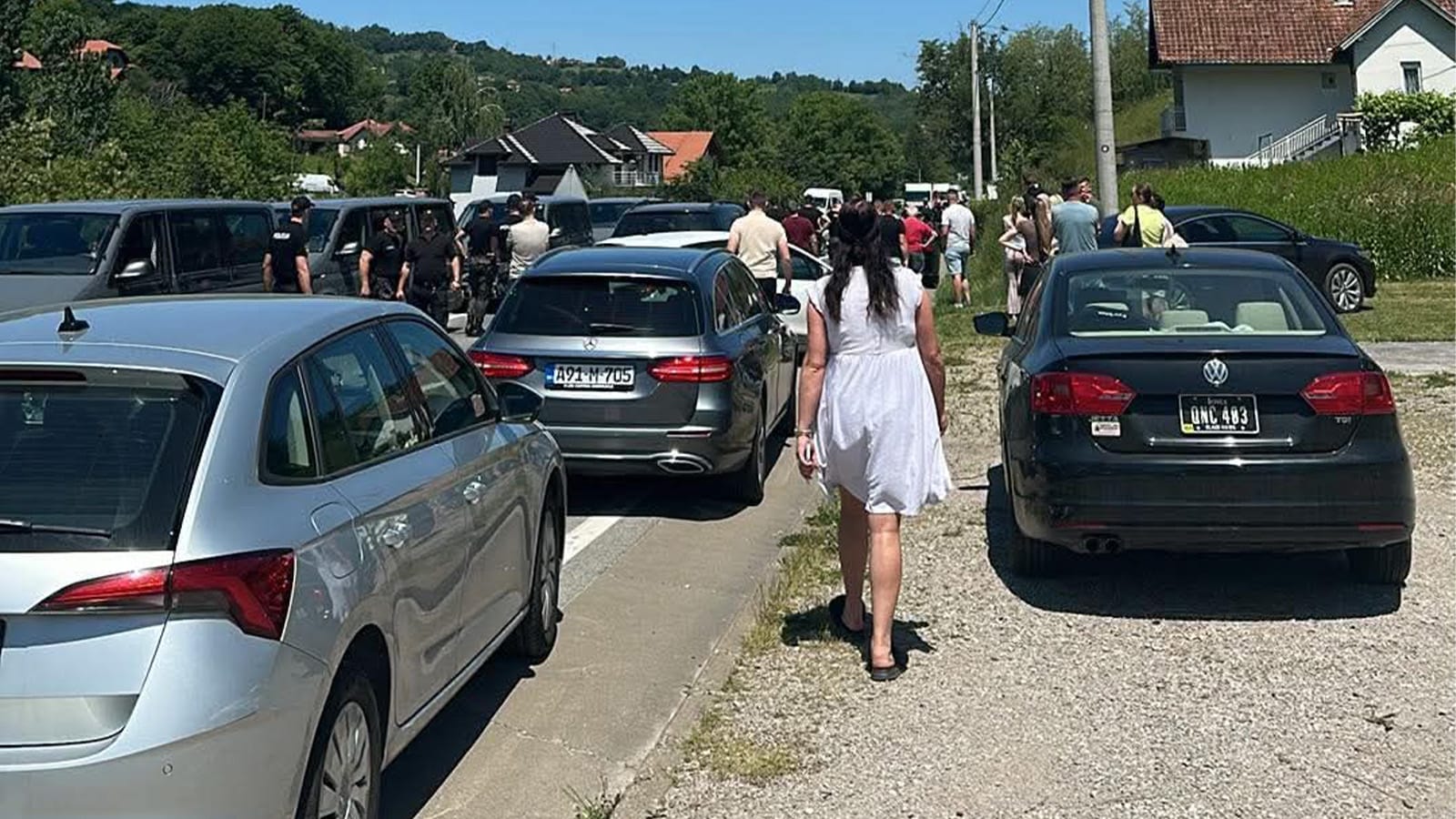 Saobraćajna nesreća (Živinički hunjer)