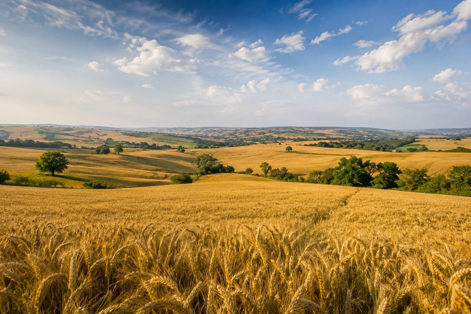 fao-indeks-cijena-hrane-polja-psenice-april-2026 FAO indeks cijena hrane nastavio rast, Zlatna polja pšenice kao ilustracija rasta cijena hrane i žitarica prema FAO indeksu cijena hrane