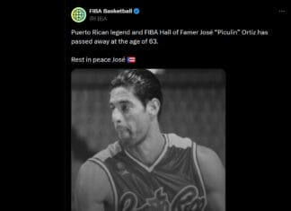 Preminuo legendarni košarkaš Jose Piculín Ortiz