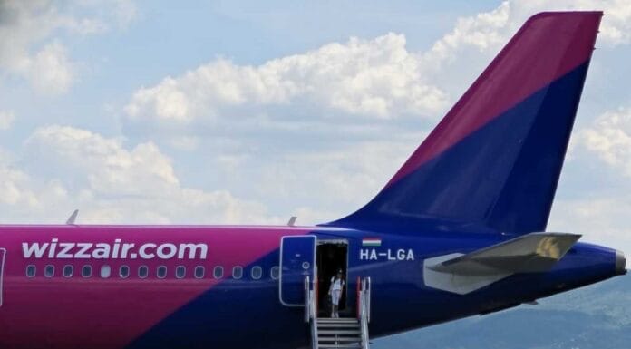 Wizz Air avion na Tuzlanskom aerodromu, Wizz Air Starlink internet
