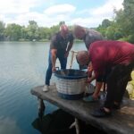 Poribljeno jezero Kop Šićki Brod u okviru projekta očuvanja izletišta