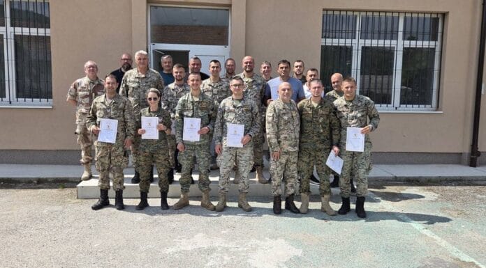 Jedanaest pripadnika OS BiH uspješno završilo specijalistički kurs u Visokom