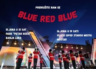 Britanski vojni bend Blue Red Blue nastupa u Bosni i Hercegovini