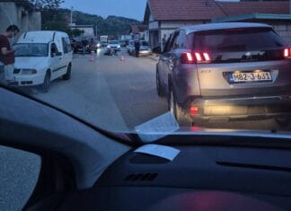 Saobraćajna nesreća u Mandićima, učestvovao motociklista