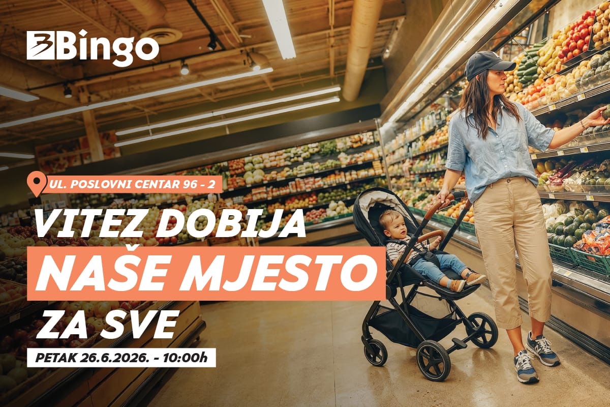 KV-01 Investicija vrijedna više od 10 miliona KM: Vitez dobija prvi Bingo hipermarket