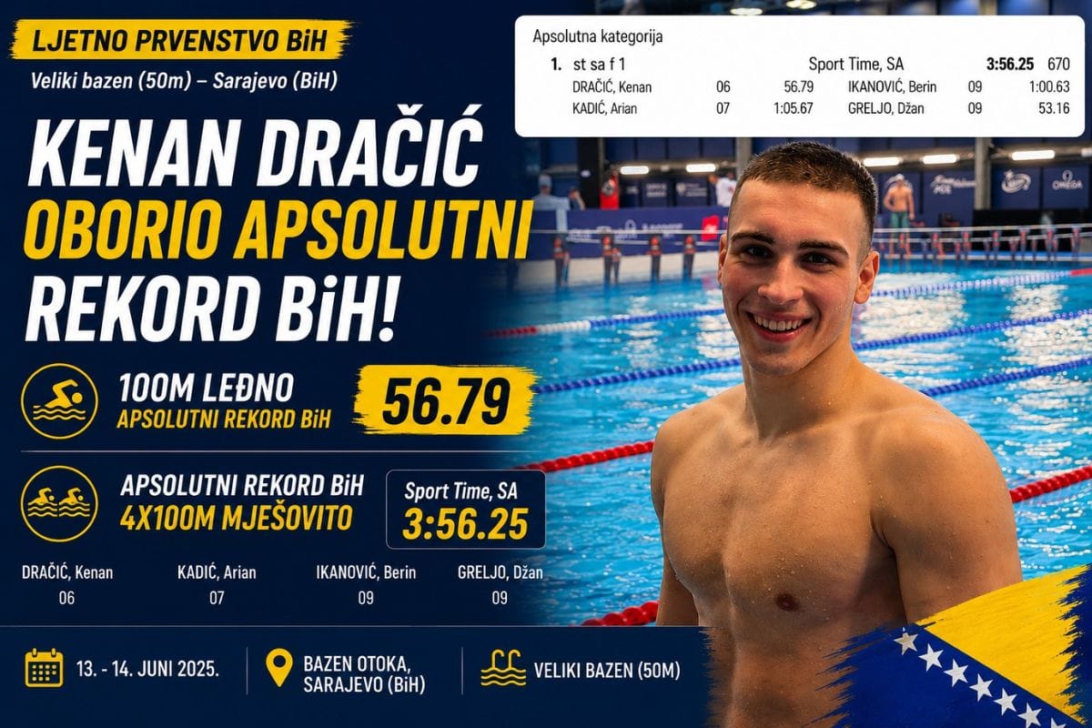 Kenan Dračić rekord