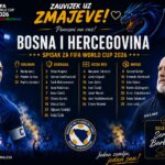 Bosna i Hercegovina na Svjetskom prvenstvu 2026: Sve na jednom mjestu o Zmajevima, rasporedu, igračima i putu do Mundijala Bosna i Hercegovina na Svjetskom prvenstvu 2026: Sve na jednom mjestu o Zmajevima, rasporedu, igračima i putu do Mundijala