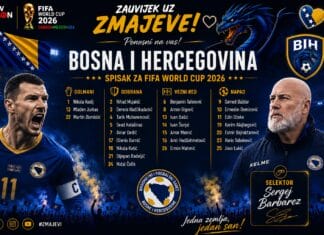 Bosna i Hercegovina na Svjetskom prvenstvu 2026: Sve na jednom mjestu o Zmajevima, rasporedu, igračima i putu do Mundijala