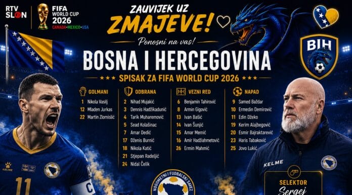 Bosna i Hercegovina na Svjetskom prvenstvu 2026: Sve na jednom mjestu o Zmajevima, rasporedu, igračima i putu do Mundijala