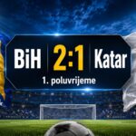 BiH protiv Katara na poluvremenu vodi 2:1