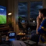 BiH-USA u 2 ujutro: Kako preživjeti dan poslije? BiH-USA u 2 ujutro, navijač prati utakmicu kod kuće uz kafu i sat koji pokazuje 2:00