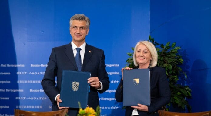 BiH i Hrvatska potpisale ugovor o graničnim prijelazima