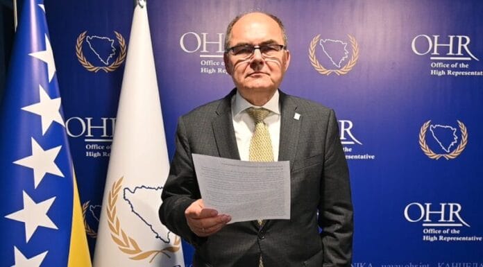 Schmidt: Postignut opći konsenzus o značaju OHR-a za BiH