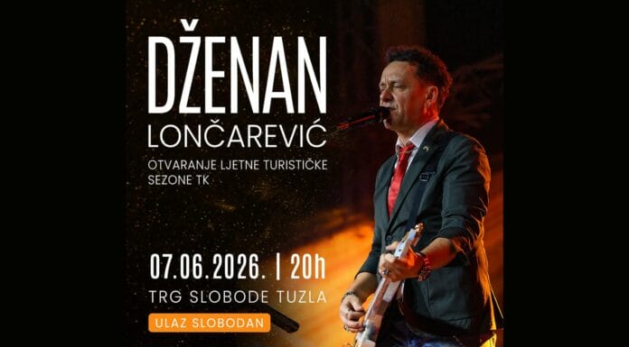 Večeras koncert Dženana Lončarevića na Trgu slobode Koncert Dženana Lončarevića 7. juna na Trgu slobode u Tuzli