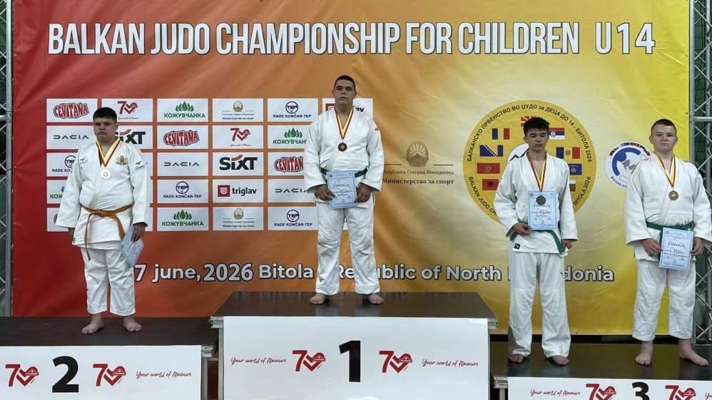 džudo BIH Mladi džudisti iz BiH osvojili šest medalja na Balkanskom prvenstvu