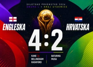 Englezi nakon spektakla slomili otpor Vatrenih