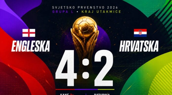 Englezi nakon spektakla slomili otpor Vatrenih