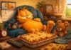 Garfield slavi 48. rođendan uz lazanje, kafu i plišanog medvjedića Pookyja