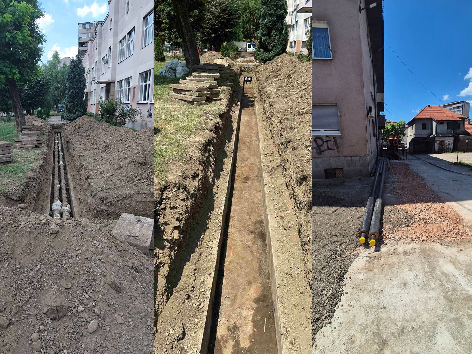 Daljinsko grijanje Tuzla: Nastavljeni remontni radovi na vrelovodnoj mreži