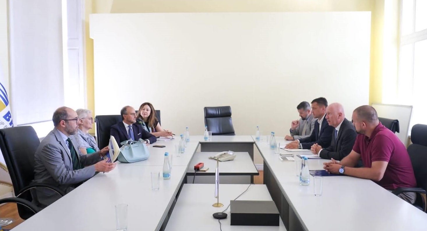 posjeta7 Luigi Soreca posjetio BH Poštu: Predstavljen projekat sanacije zgrade Glavne pošte u Sarajevu