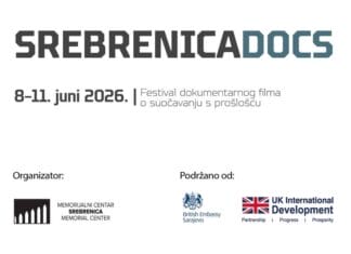 U Srebrenici počinje drugo izdanje festivala dokumentarnog filma SrebrenicaDocs Drugo izdanje festivala dokumentarnog filma SrebrenicaDocs počinje danas u Memorijalnom centru Srebrenica, uz 18 filmova i besplatan ulaz.