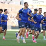 Zmajevi trenirali u Salt Lake Cityju uz podršku navijača FOTO: FS BIH