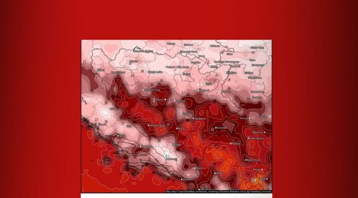 BH Meteo najavljuje ozbiljan talas vrućina, temperature lokalno do 42 stepena BH Meteo najavljuje ozbiljan talas vrućina, temperature lokalno do 42 stepena