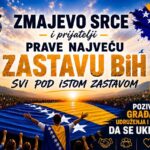 Od Tuzle do Gradačca: Najveća zastava BiH bit će razvijena na Trgu slobode