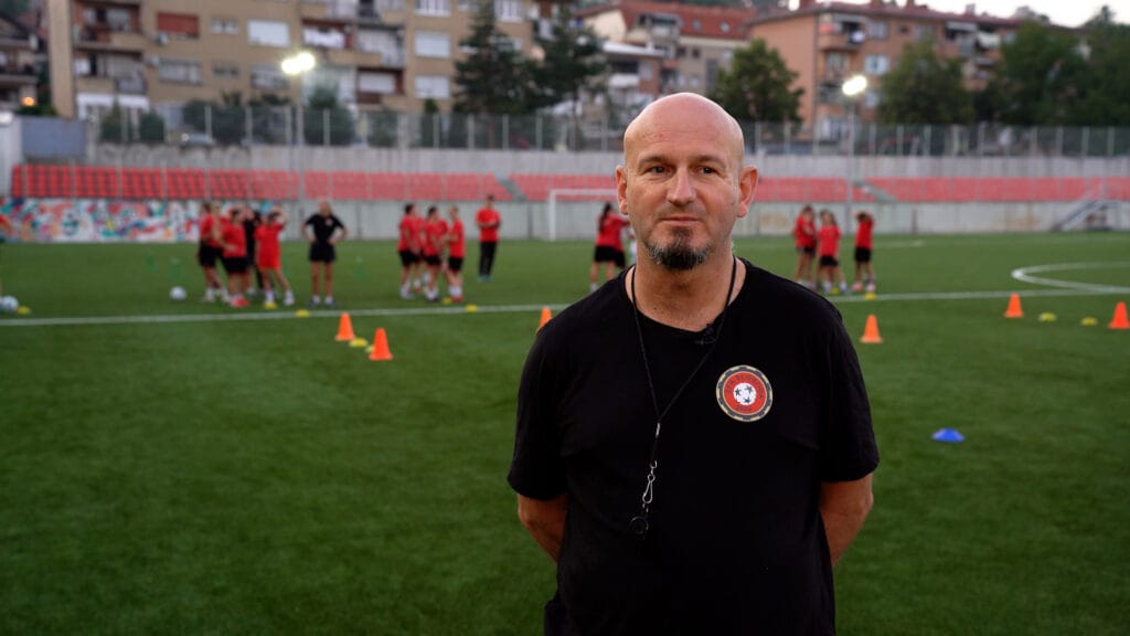 Armin Mujezinović, trener ŽFK Sloboda 2024
