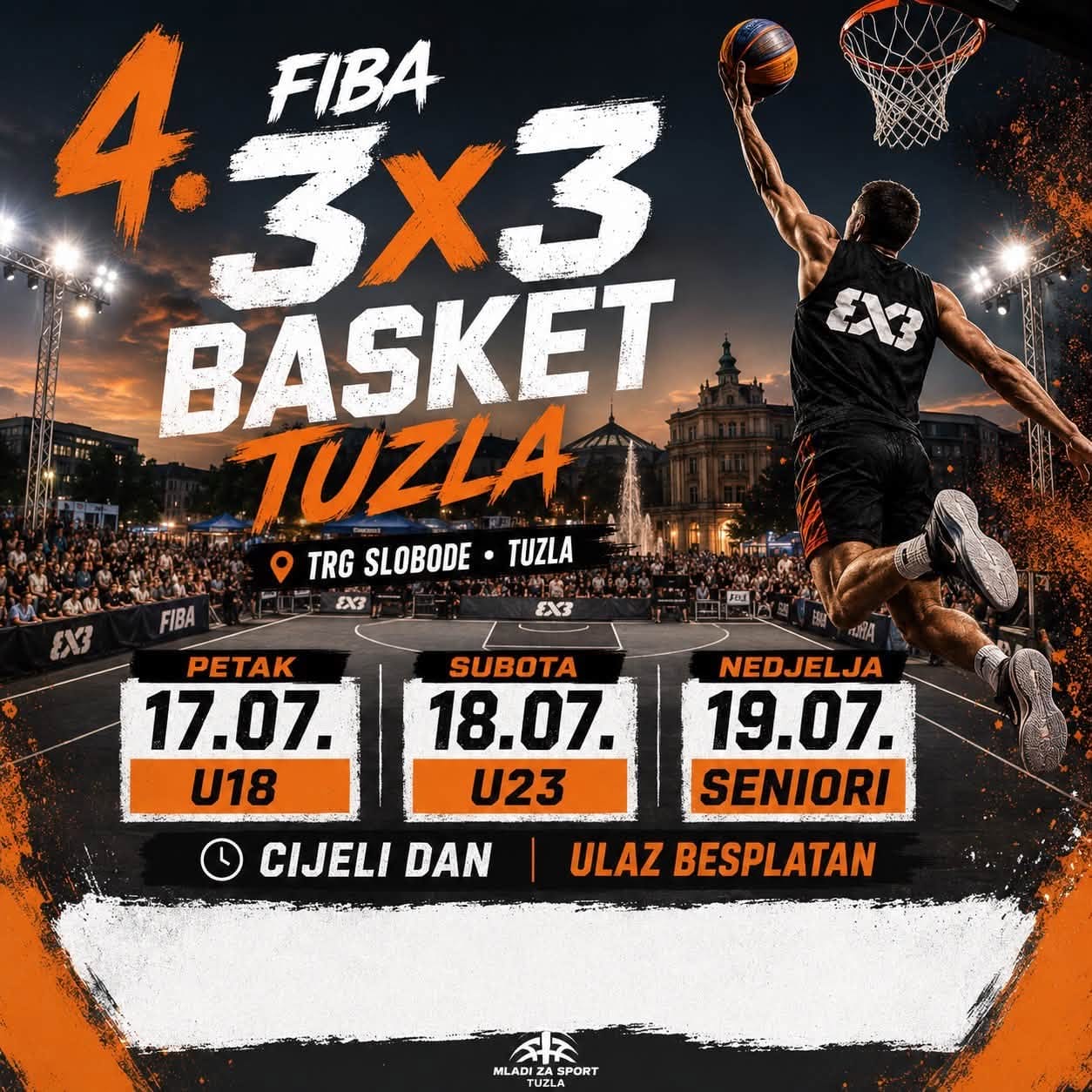 Basket turnir 3x3