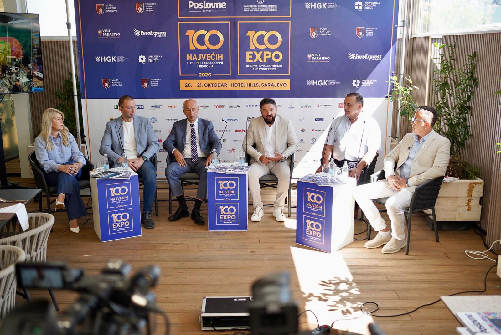 Fotke 100 najvećih 100 Expo 2026 BiH ulazi u europsku sajamsku mrežu: 100 najvećih i 100 EXPO okupljaju region u Sarajevu