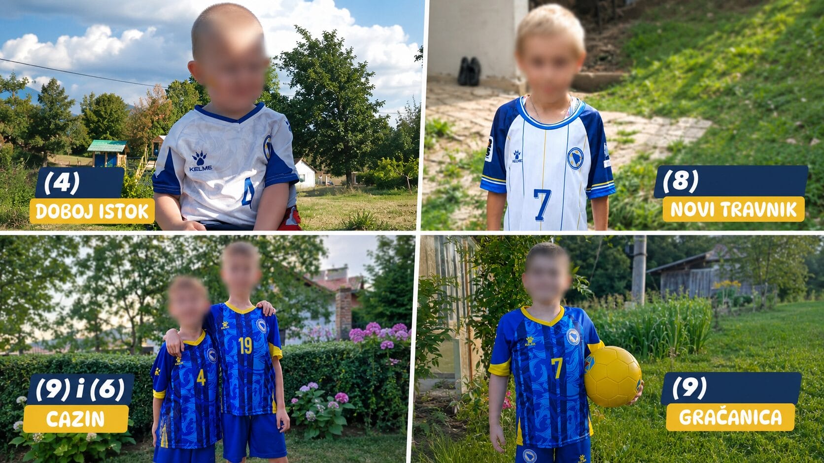 Djeca oboljela od Duchenneove mišićne distrofije za koju se traži finansiranje terapije Givinostat u FBiH