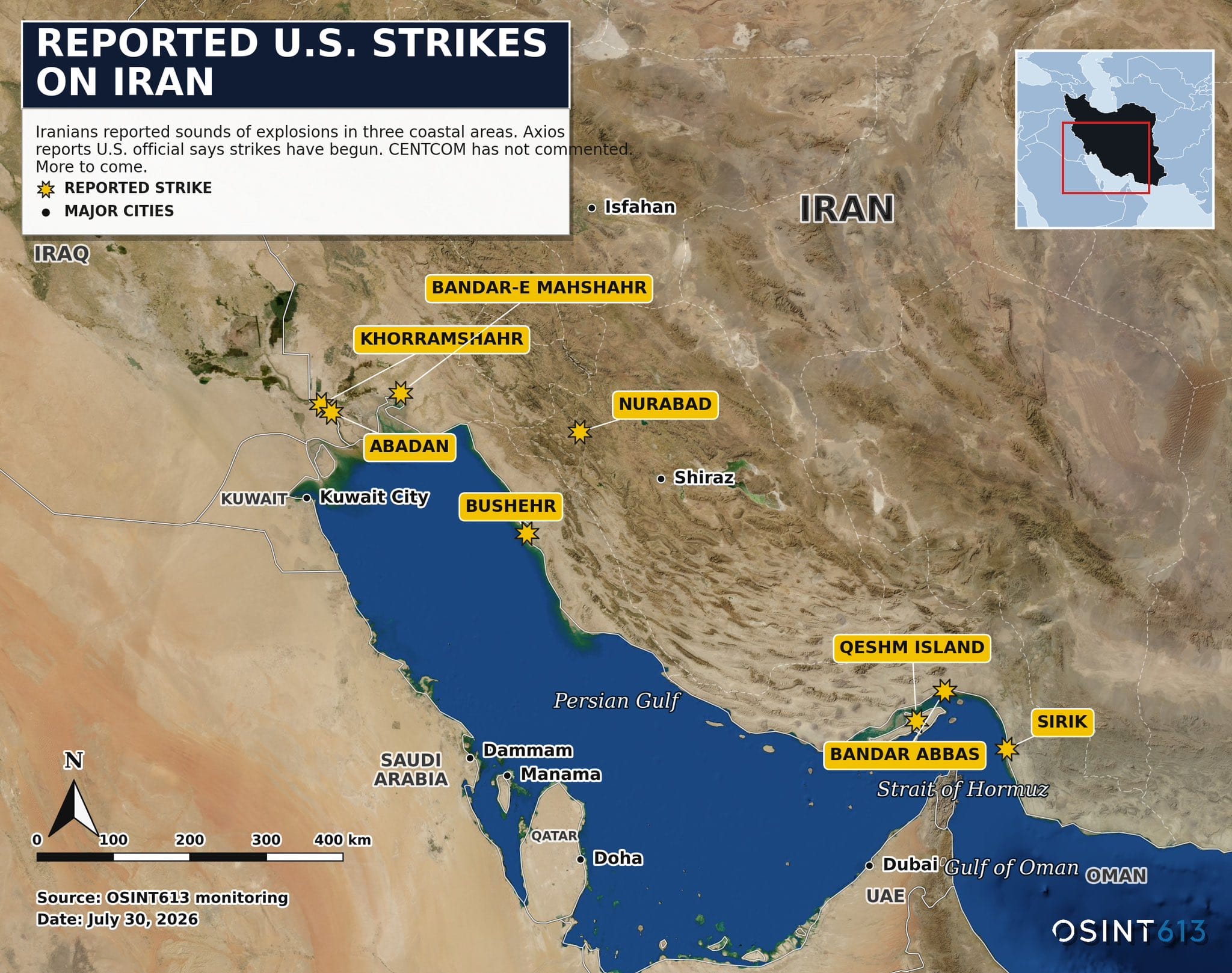 Iran, SAD