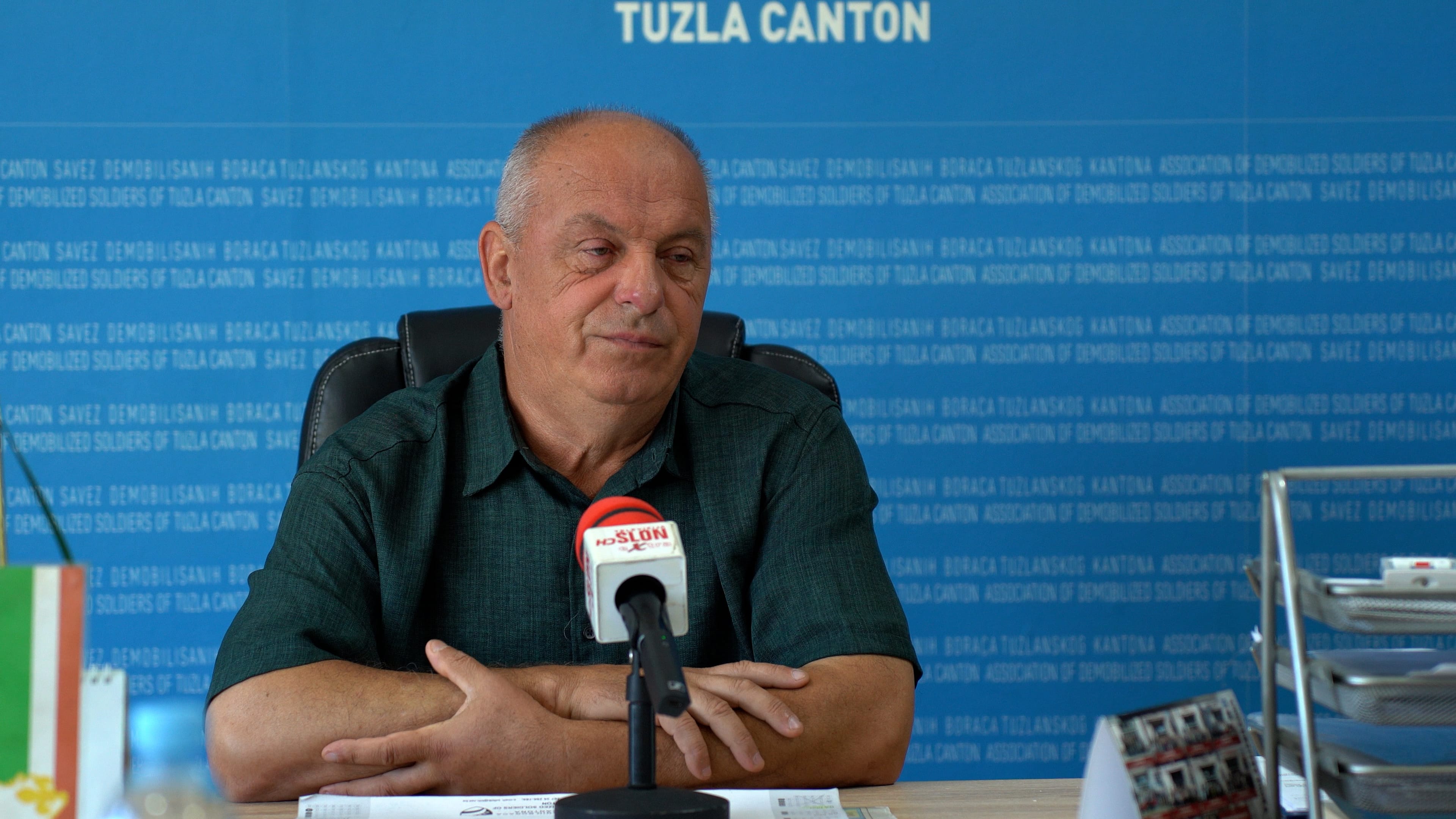 Ibrahim Mušić, predsjednik Saveza demobilisanih boraca TK