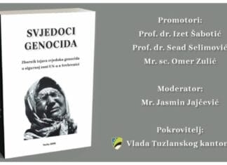 Svjedoci genocida: U Tuzli promocija važne publikacije