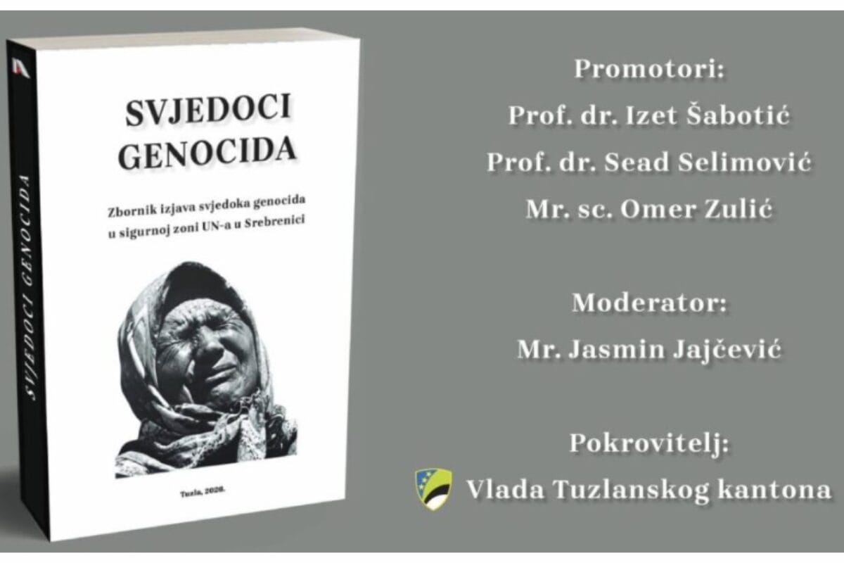 Svjedoci genocida U Tuzli promocija važne publikacije Svjedoci genocida: U Tuzli promocija važne publikacije