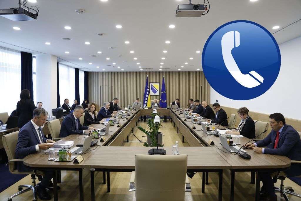 Vijece ministara telefonska Fena Vijeće ministara BiH nije razmatralo proglašenje 11. jula danom žalosti
