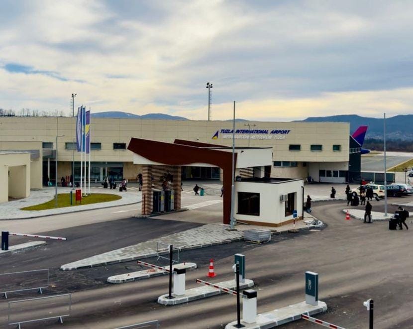 aerodrom tuzla Aerodrom Tuzla u junu više nego udvostručio broj putnika