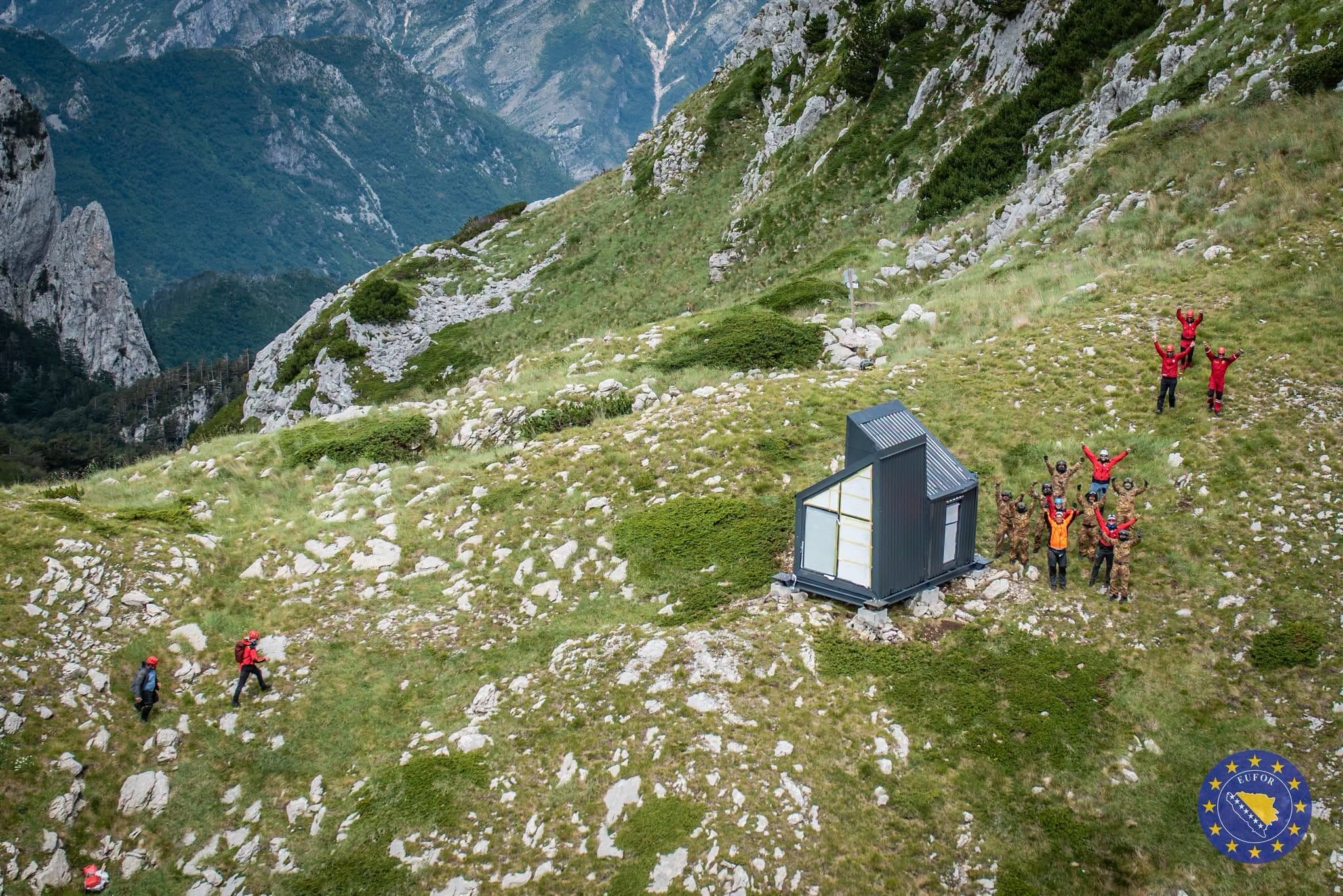 Planina Prenj dobila novi planinarski bivak uz podršku EUFOR-a