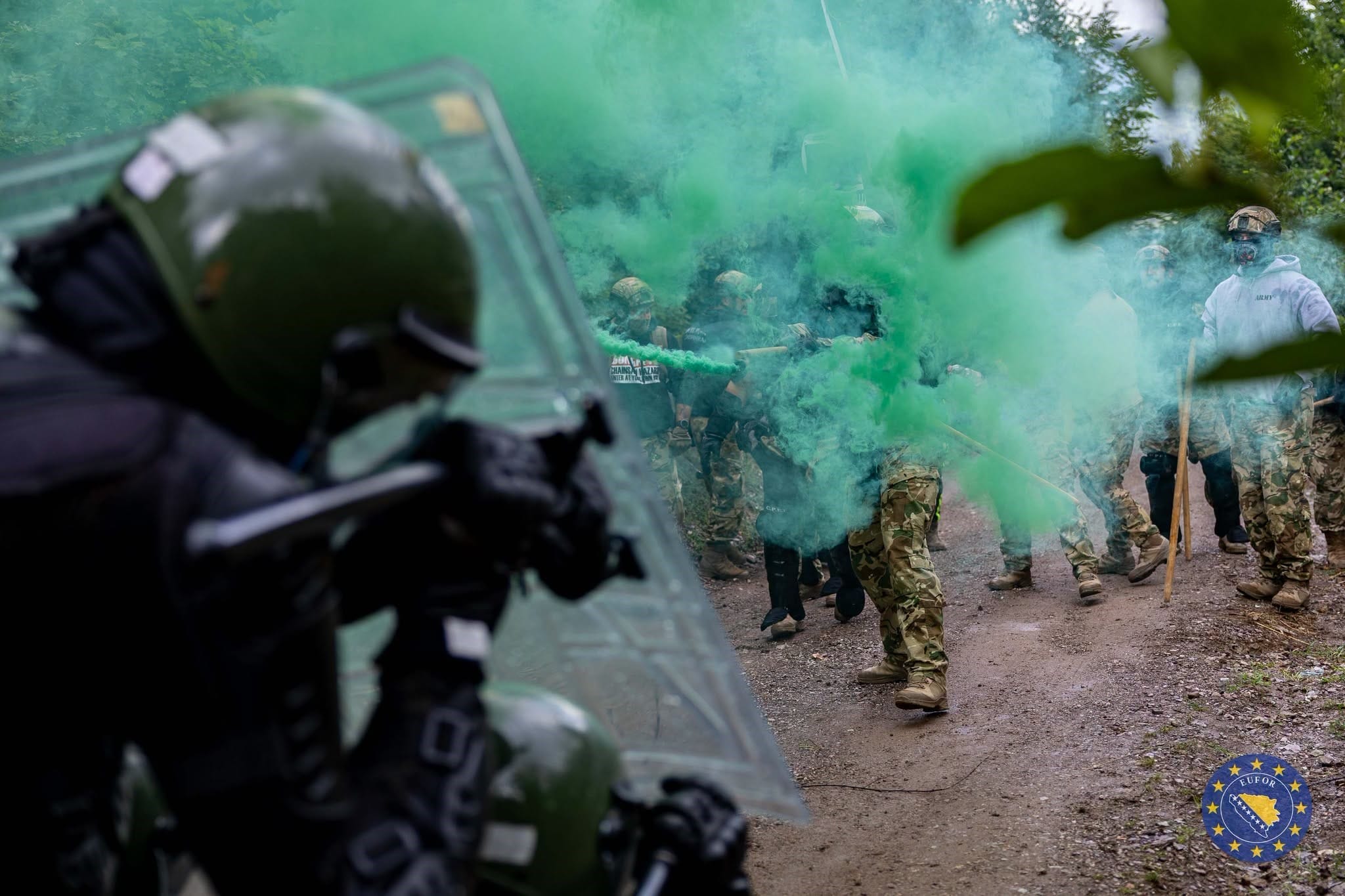 Pripadnici EUFOR-a iz tri zemlje izveli veliku vojnu vježbu u BiH