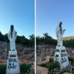 Objavljeno da su oskrnavljeni kipovi Gospe u Međugorju