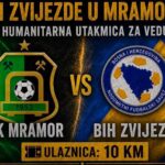 Humanitarna utakmica za Vedada Halilovića 1. augusta u Mramoru