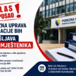 Porezna uprava FBiH zapošljava 12 namještenika