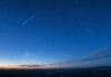 Pomračenje Sunca i Perzeidi iste noći iznad BiH Pomračenje Sunca i Perzeidi iznad Bosne i Hercegovine, zvjezdano nebo sa meteorima poznatim kao Suze svetog Lovre