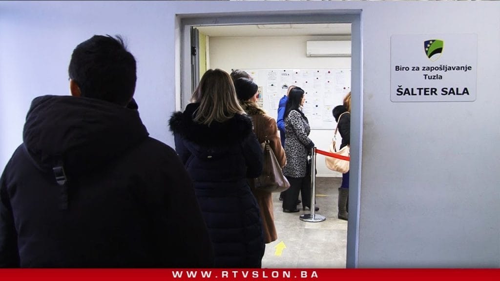 sluzbazazaposljavanje-1024x576 Nezaposlenost u BiH pala ispod 306 hiljada osoba