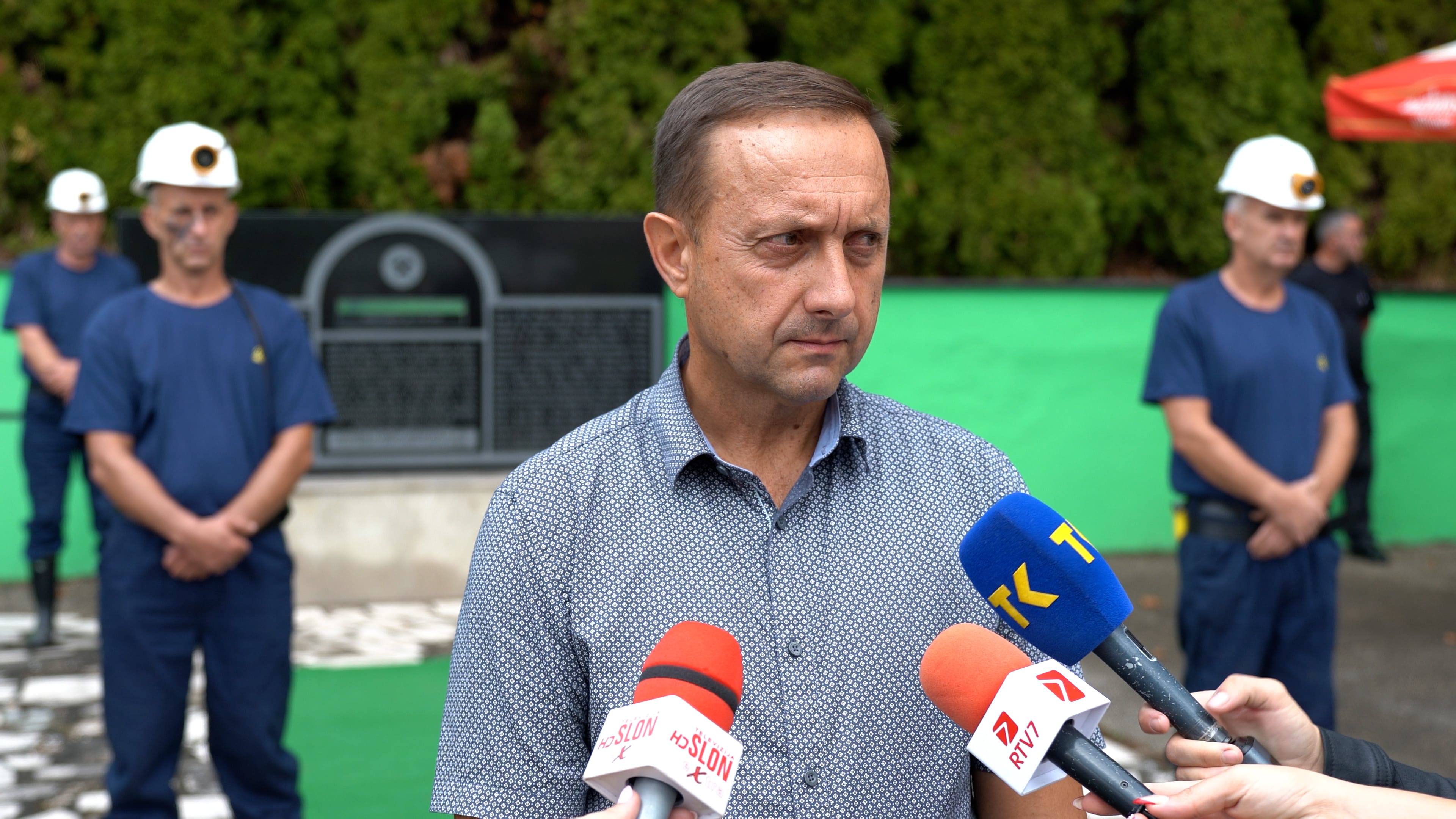 Senad Sejdić, predsjednik Sindikalne organizacije RMU Kreka Tuzla