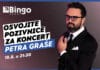 Bingo Group i ove godine otvara vrata VIP događaja građanima: Osvojite ulaznice za koncert Petra Graše