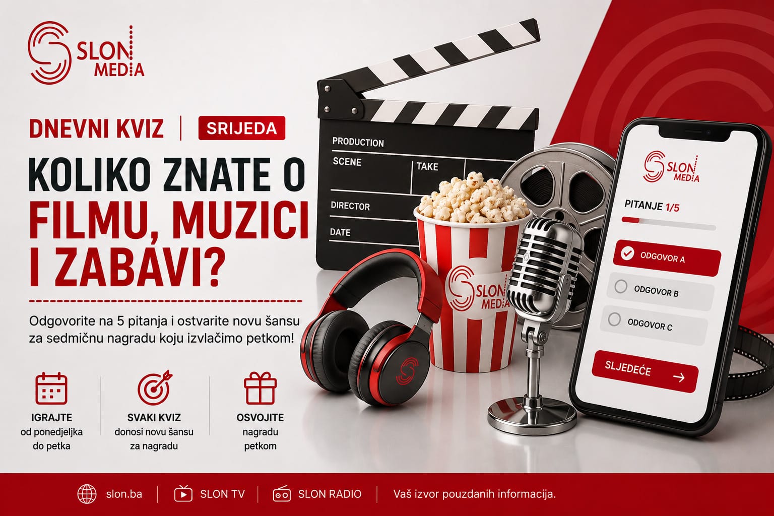 Dnevni kviz - srijeda