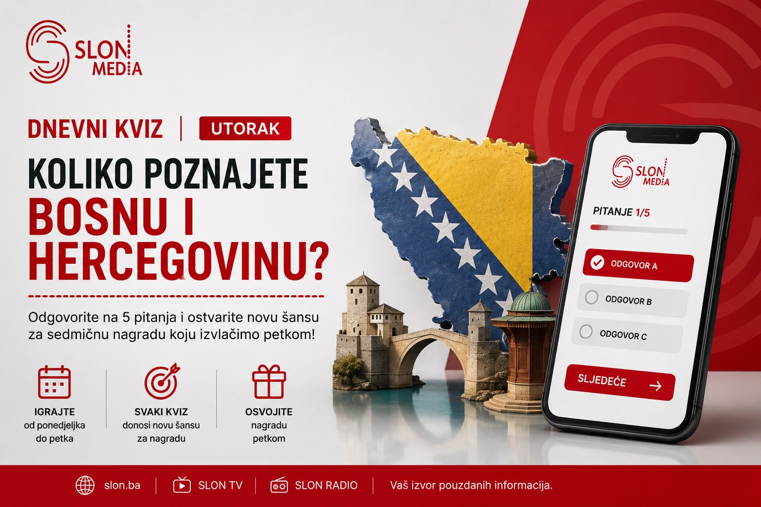 Dnevni kviz - utorak